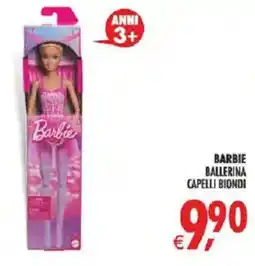 Deco Superstore Barbie ballerina capelli biondi offerta