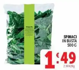 Deco Market Spinaci in busta offerta