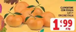 Deco Market Clementine con foglia offerta