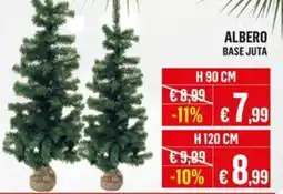 Satur Albero base juta offerta