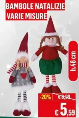 Satur Bambole natalizie offerta