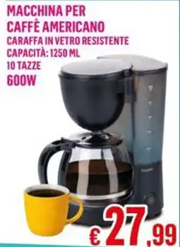Satur Macchina per caffè americano offerta