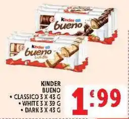 Deco Market Kinder bueno offerta