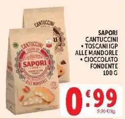 Deco Market Cantuccini Sapori Toscani IGP alle mandorle offerta