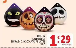 Deco Market Dolphin Halloween Sfera di cioccolato al latte offerta