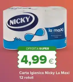 Oasi Carta Igienica Nicky La Maxi offerta