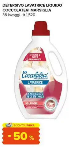 Oasi Detersivo lavatrice liquido Coccolatevi offerta