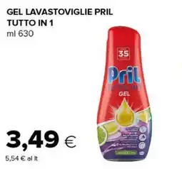 Oasi Gel lavastoviglie Pril tutto in 1 offerta