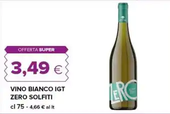 Vino bianco IGT zero solfiti