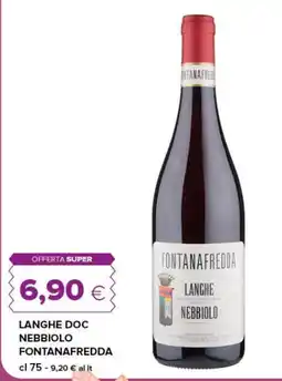 Tigre Langhe Doc Nebbiolo Fontanafredda offerta