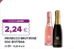 Tigre Prosecco Brut/Rosè Doc Bottega offerta