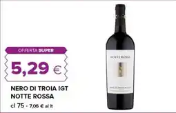 Tigre Nero di Troia IGT Notte Rossa offerta