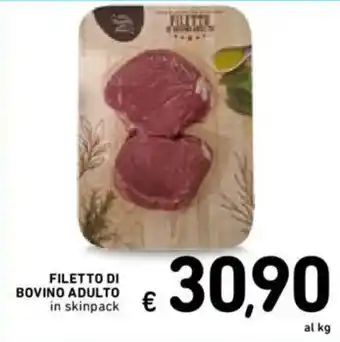 Filetto di bovino adulto