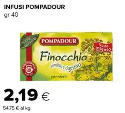 Oasi Finocchio Pompadour offerta