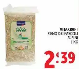 Deco Market Vitakraft fieno dei pascoli alpini offerta