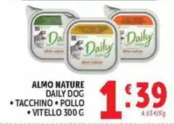 Deco Market Almo Nature Daily Dog offerta