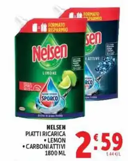 Deco Market Nelsen piatti ricarica lemon carboni attivi offerta