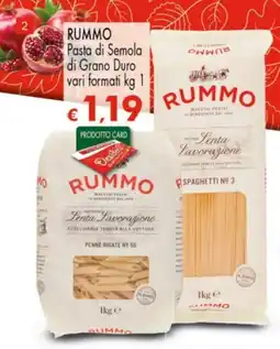 Despar Rummo Pasta di Semola di Grano Duro offerta