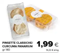 Oasi Pinette classiche curcuma panarium offerta