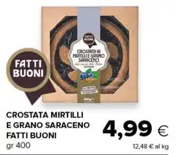 Oasi Crostata mirtilli e grano saraceno Fatti Buoni offerta