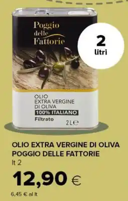 Oasi Olio extra vergine di oliva Poggio delle fattorie offerta