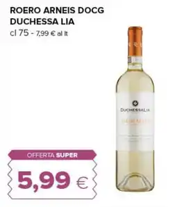 Oasi Roero Arneis Docg Duchessa Lia offerta