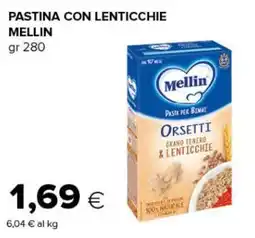 Oasi Pastina con lenticchie Mellin offerta
