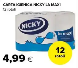 Oasi Carta igienica Nicky la maxi offerta