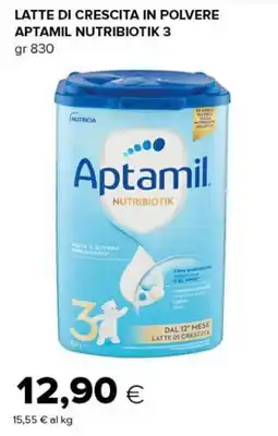 Oasi Latte di crescita in polvere Aptamil Nutribiotik 3 offerta