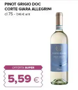 Oasi Pinot Grigio DOC Corte Giara Allegrini offerta