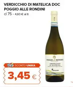 Oasi Verdicchio di Matelica DOC Poggio alle Rondini offerta
