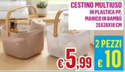 Satur Cestino multiuso offerta