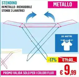 Satur Stendino in metallo - richiudibile offerta