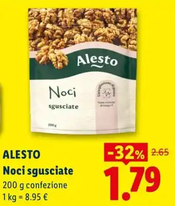 Alesto Noci sgusciate