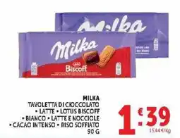 Deco Market Milka Tavoletta di cioccolato offerta