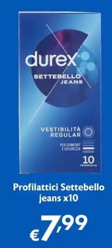 Eurospesa Profilattici Settebello jeans offerta