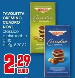 Kanguro Tavoletta cremino quadro Novi offerta