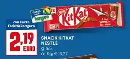 Kanguro Snack KitKat Nestlé offerta