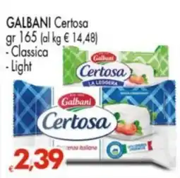 Despar Galbani Certosa Light offerta