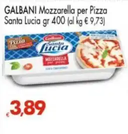 Despar GALBANI Mozzarella per Pizza Santa Lucia offerta