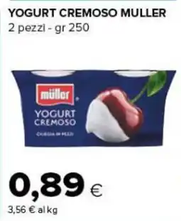 Tigre Amico Yogurt cremoso Müller offerta