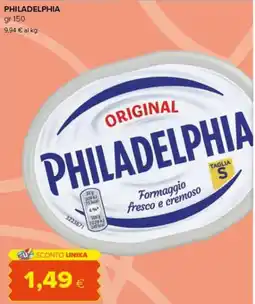 Tigre Amico Philadelphia formaggio fresco e cremoso offerta