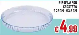 Satur Pirofila per crostata offerta