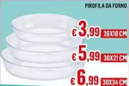 Satur Pirofila da forno offerta