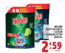 Deco Market Nelsen piatti ricarica lemon offerta