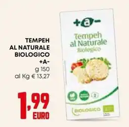 Kanguro Tempeh al Naturale Biologico +A- offerta