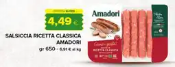 Tigre Salsiccia Ricetta Classica Amadori offerta