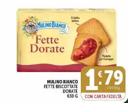 Deco Market Mulino Bianco Fette Biscottate Dorate offerta