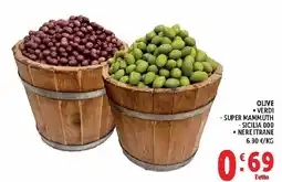 Deco Market Olive verdi offerta