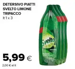 Tigre Detersivo piatti Svelto limone offerta